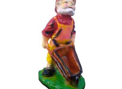 Garten Haus Dekoration Figur Statue Skulpturen Deko Figuren Zwerg Handarbeit M12